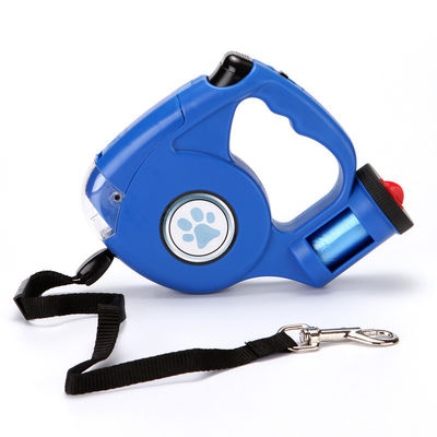 satın al Pet Leash LED el fenerini geri çekebilir tasarım çöp evrensel temizlik kaka torbası Çevrimiçi üretim