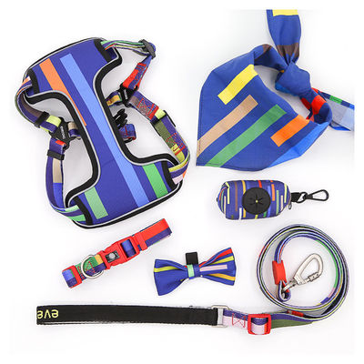 satın al Yansıtıcı Köpek Harness eşleşen tasma S-XL Kediler için tasma ve tasma seti Çevrimiçi üretim