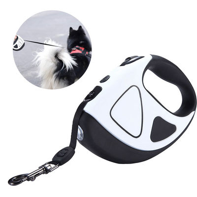 satın al Küçük Orta Uçlu Işıklı Köpek Kelepçesi Çekici 10ft 16ft Genişletilebilir Köpek Kılavuzu Fenerle Çevrimiçi üretim