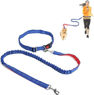 satın al Düzenlenebilir Elsiz Evcil Evcil Köpek Koşu Kayışları Özel Logo Uzun Bel Çift Naylon İpi Çevrimiçi üretim