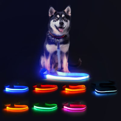 satın al 120cm Led Köpek Kılıfı Şarj edilebilir USB Işıklı Köpek Kılıfı Kişiselleştirilmiş Çevrimiçi üretim
