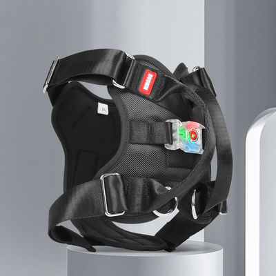 satın al Köpek Harness Yelek Ağır Güçlü Yumruklu Yansıtıcı USB Naylon Malzemesi Oxford Yapımı LED Işık Çevrimiçi üretim