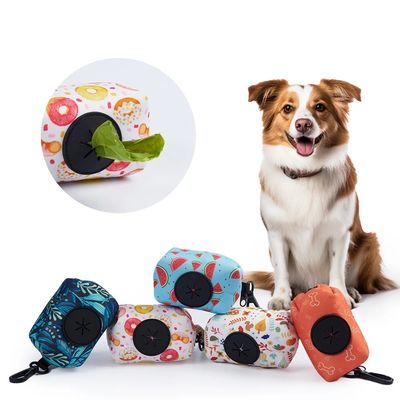 satın al Köpek dışkısı çantası dağıtıcısı Suboyuncu taşınabilir Neoprene evcil hayvan çöp çantası taşıyıcı Çevrimiçi üretim