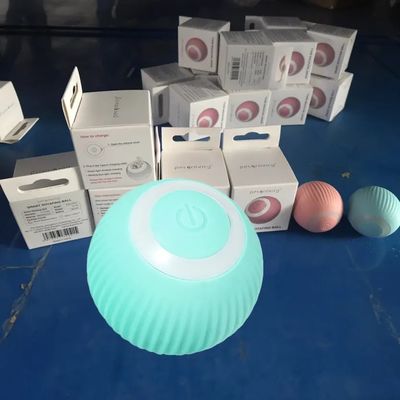 satın al Kedi Oyuncağı Evcil hayvan Otomatik Akıllı Elektrik Elektronik Etkileşimli Top İçerideki Oyuncaklar ABS Çevrimiçi üretim