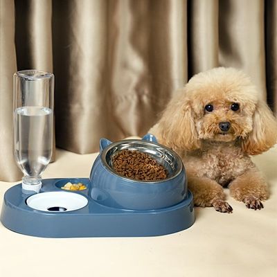satın al Evcil hayvanları besleyici 4 in 1 kombine paslanmaz çelik / seramik köpek kedisi LCD ekran içinde Çevrimiçi üretim