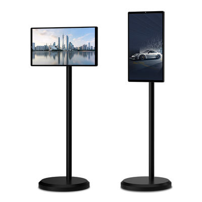 60Hz 21.5 Inç Akıllı TV 1920x1080 Taşınabilir Stand TV Android 12
