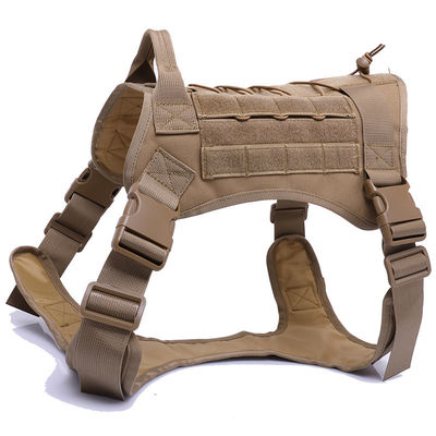Taktiksel Köpek Harness Ağır Görevli Neopren Özel Logo Çekilmez Tasarım Yansıtıcı Kaynak Aktif Evcil Hayvanlar