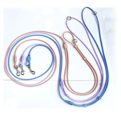 Macaron PVC Kaydırma Kurşun Köpek Kaydırma Elleri Serbest Kaydırma Kurşun Yaka Su geçirmez