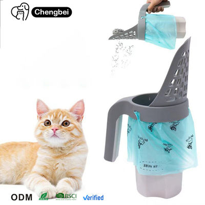 PC Entegre Kürek Kedi Çöpü Sürdürülebilir Entegre Kedi Çöpü Fırçası