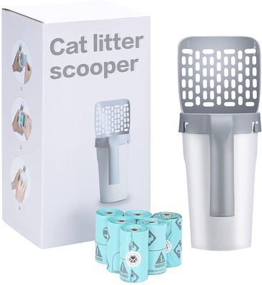 Taşınabilir kedi çöpü kürek Kırmızı kedi kum kürek Çevre dostu