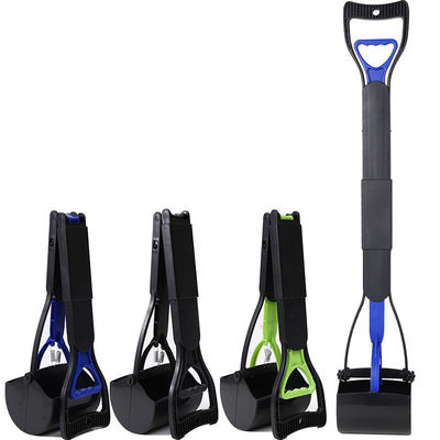 Siyah Evcil hayvan dışkısı toplayıcı Hafif plastik kedi çöpü köpekler için 80x13.5x13cm