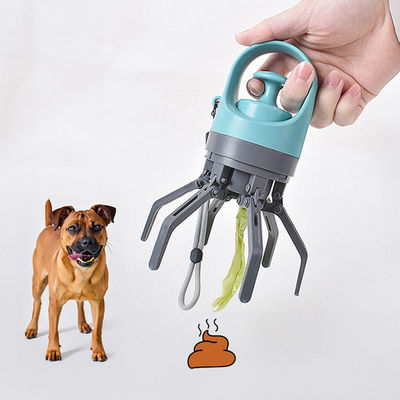 OEM ODM Köpek Pooper Scooper Sürdürülebilir Plastik Mavi Köpek Poop Temizleyici