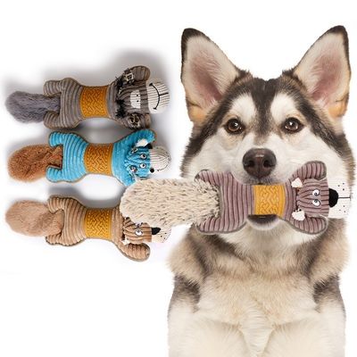 7-15 yaşın üzerindeki saldırgan çiğneyenler için kahverengi yok edilemez yumurta köpek oyuncağı