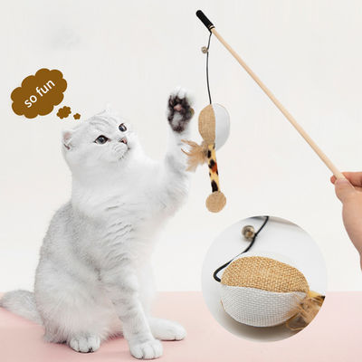 Cat Teaser Stick Cat Toys Juguetes para Gatos Evcil hayvanlar için oyuncaklar