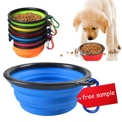Eğlence için katlanabilir köpek kasesi en çok satan katlanabilir silikon