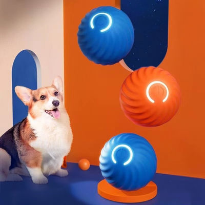 Evcil hayvan ABS Silikon Malzemesi Kendiliğinden Hareketli Köpek Eğitimi Kapalı Eğlence için Kedicik Oyuncağı
